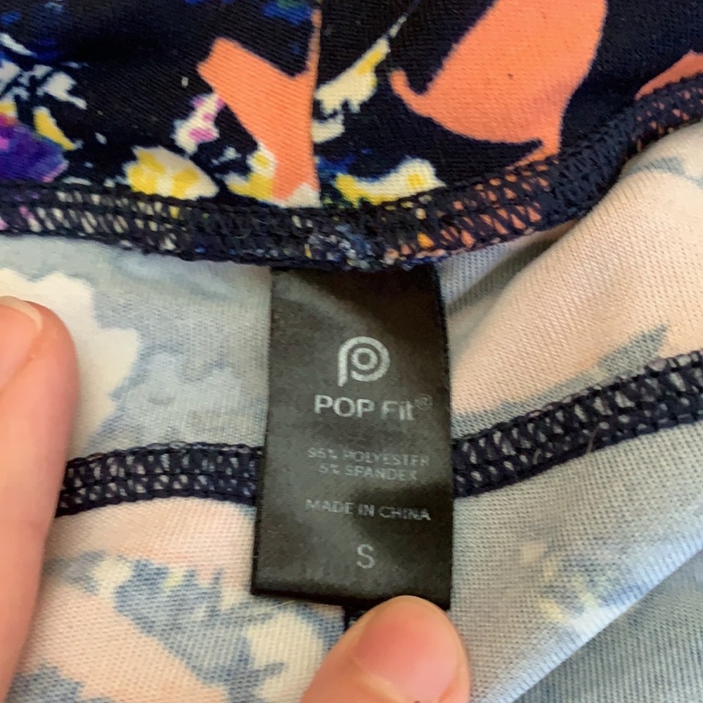 POP Fit Stella Floral Bike short - Picture 5 of 13
